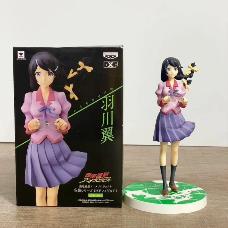 2025 جديد حقيقي كونامي مونوجاتاري سلسلة Tsubasa Hanekawa مكعب جائزة الشكل أنيمي عمل الشكل سطح المكتب ديكور اللعب جمع هدية