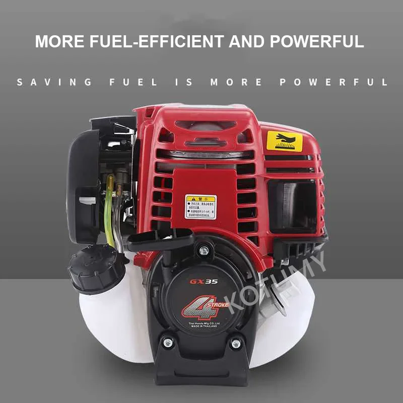 GX35 4 Stroke Brushcutter Engine Mower Power Main Engine Head Gasoline Engine Host Backpack Side Mounted Equipment