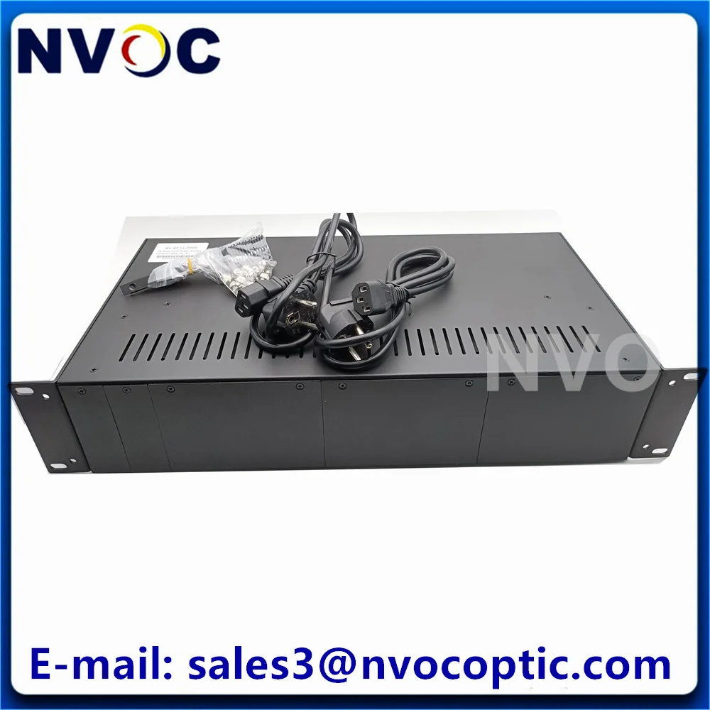 

2U 14Slots 19 inch Rack Mount Chassis, Single Power Supply Fiber Optical Media Converter Chassis/ Empty Rack Mount,AC110V-220V