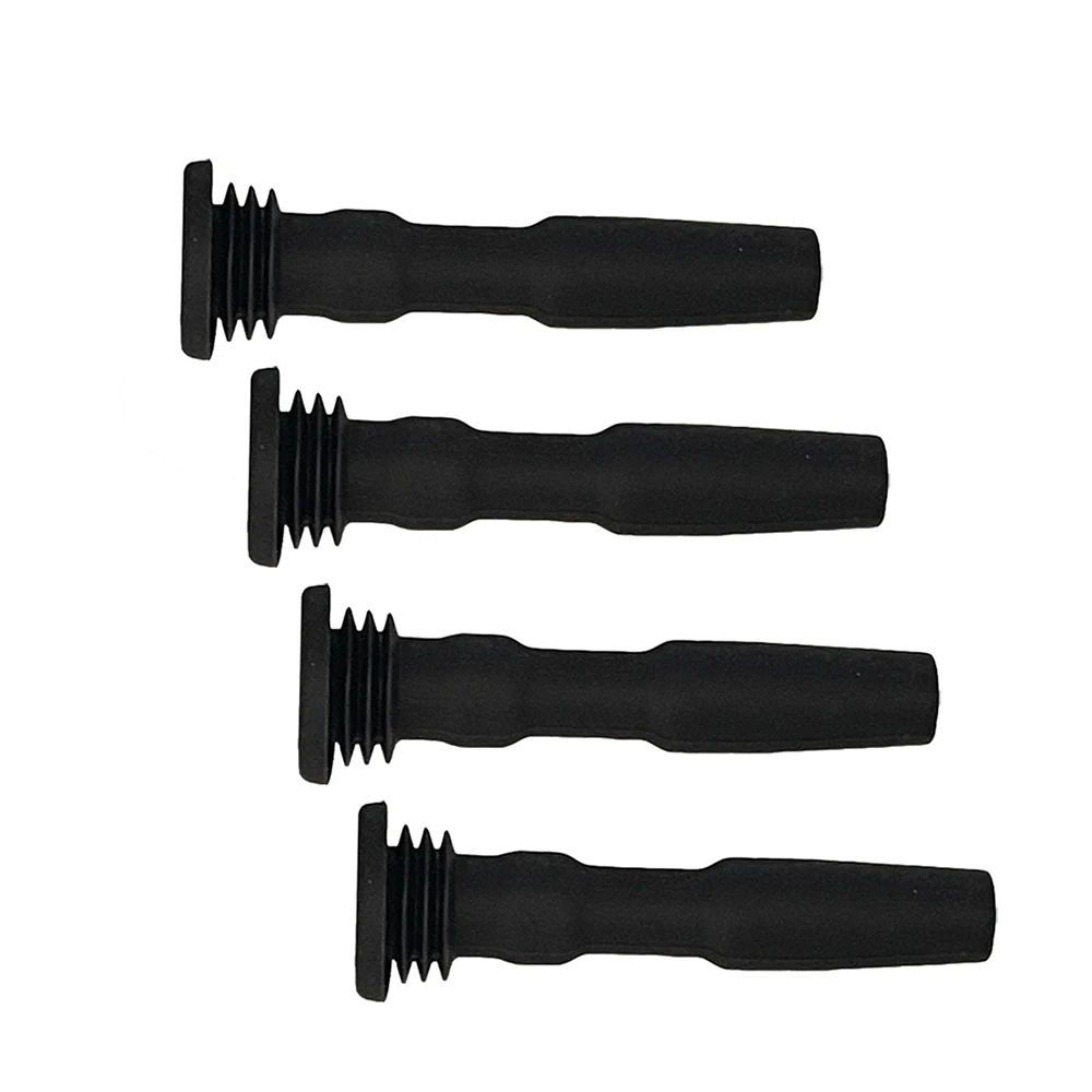 OYOTE 4PCS Ignition Coil Rubber Boots For 2015 2016 2017 2018 2020 VW Golf CC Audi A3 Skoda 04E905199A 04E905199G 04E905199H