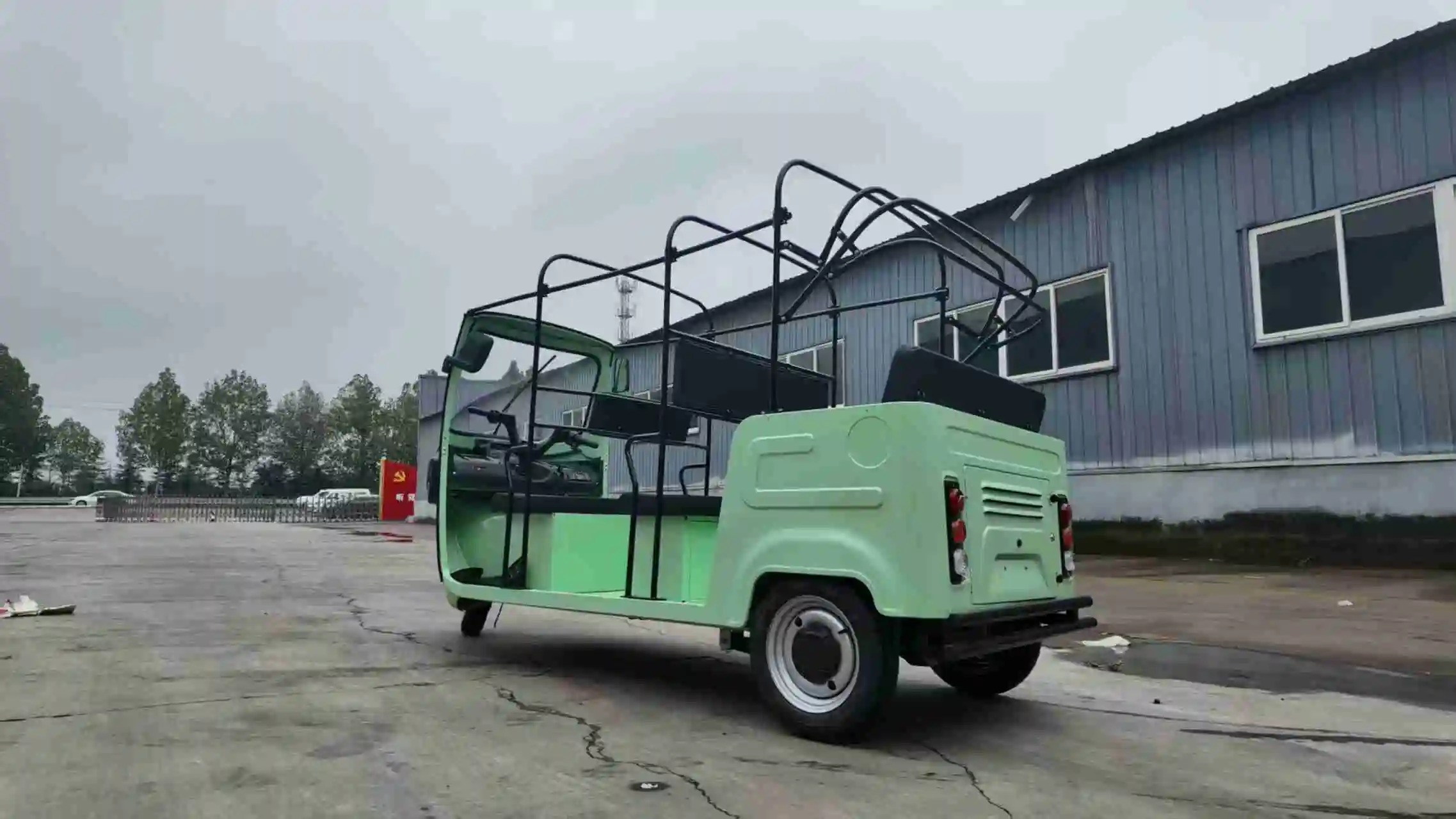 KEYU Discount Offers Extended Version Tuktuk Vehicle 6 Seats Low Price Electric Tuktuk for Travel