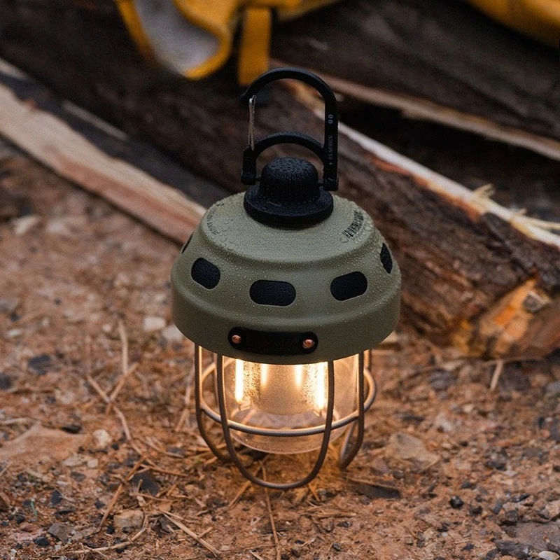 

Shanqu Outdoor 05 Series Camping Nut Light Tent Infinitely Adjusting Ambient Light LDC Light Waterproof Retro Lighting