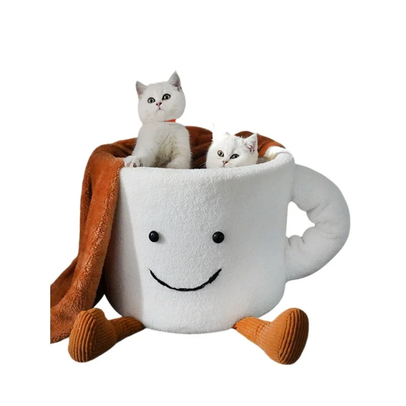 

Fun Coffee Cup with High Appearance Quality, Creative Cartoon Cup,cute, Warm Pet Bed, cat Bed