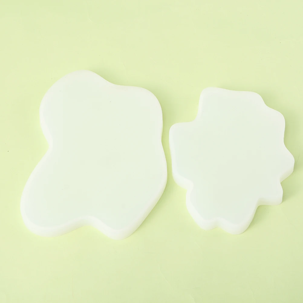 

3pcs Resin Coaster Molds Mirror Finish Epoxy Silicone Mold Diy Craft Bowl Mat Pendant Decorations Easy Demold Reusable Small