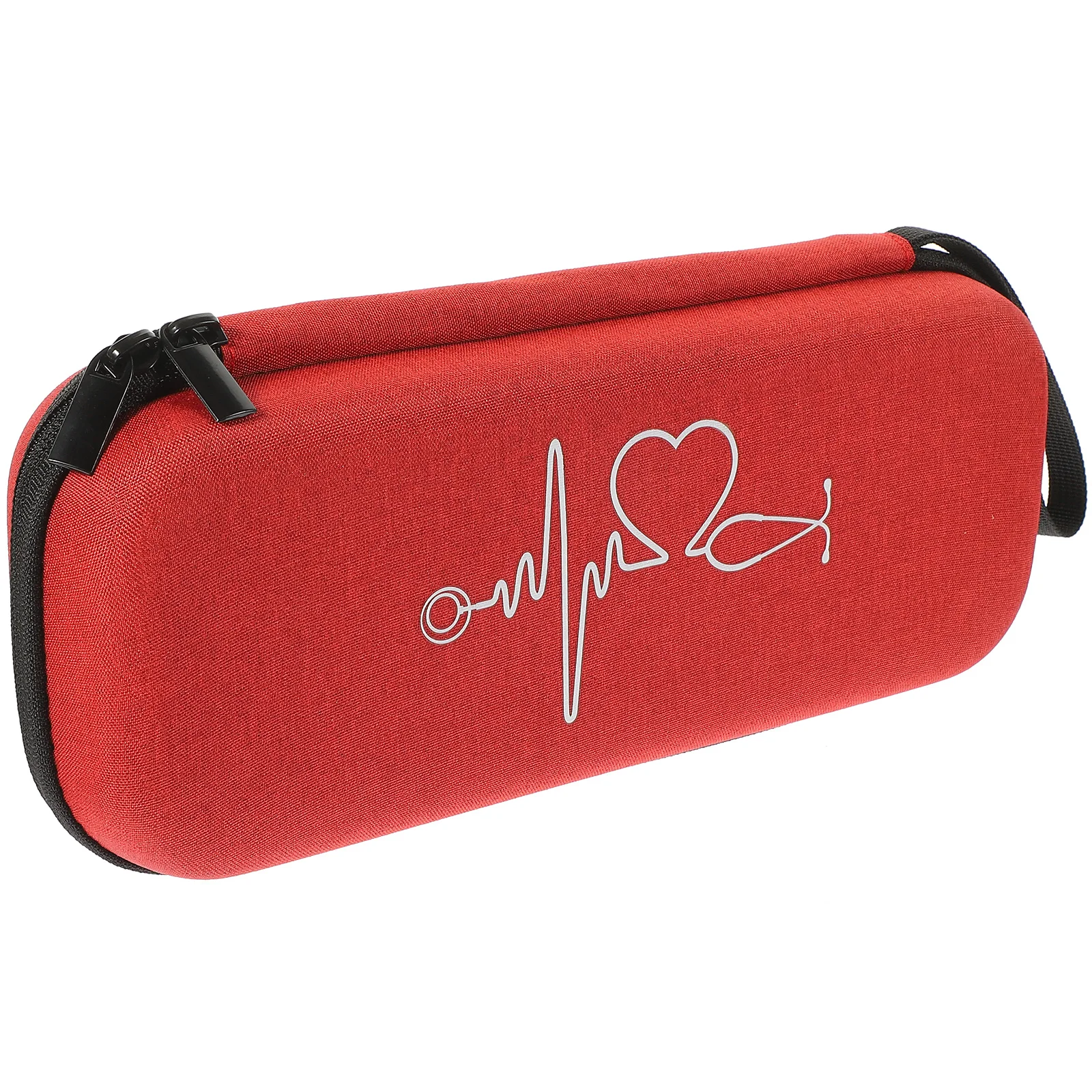 

Red Stethoscope Storage Box Nurse Bag Nurses Equipment Nursing Non-medical Case