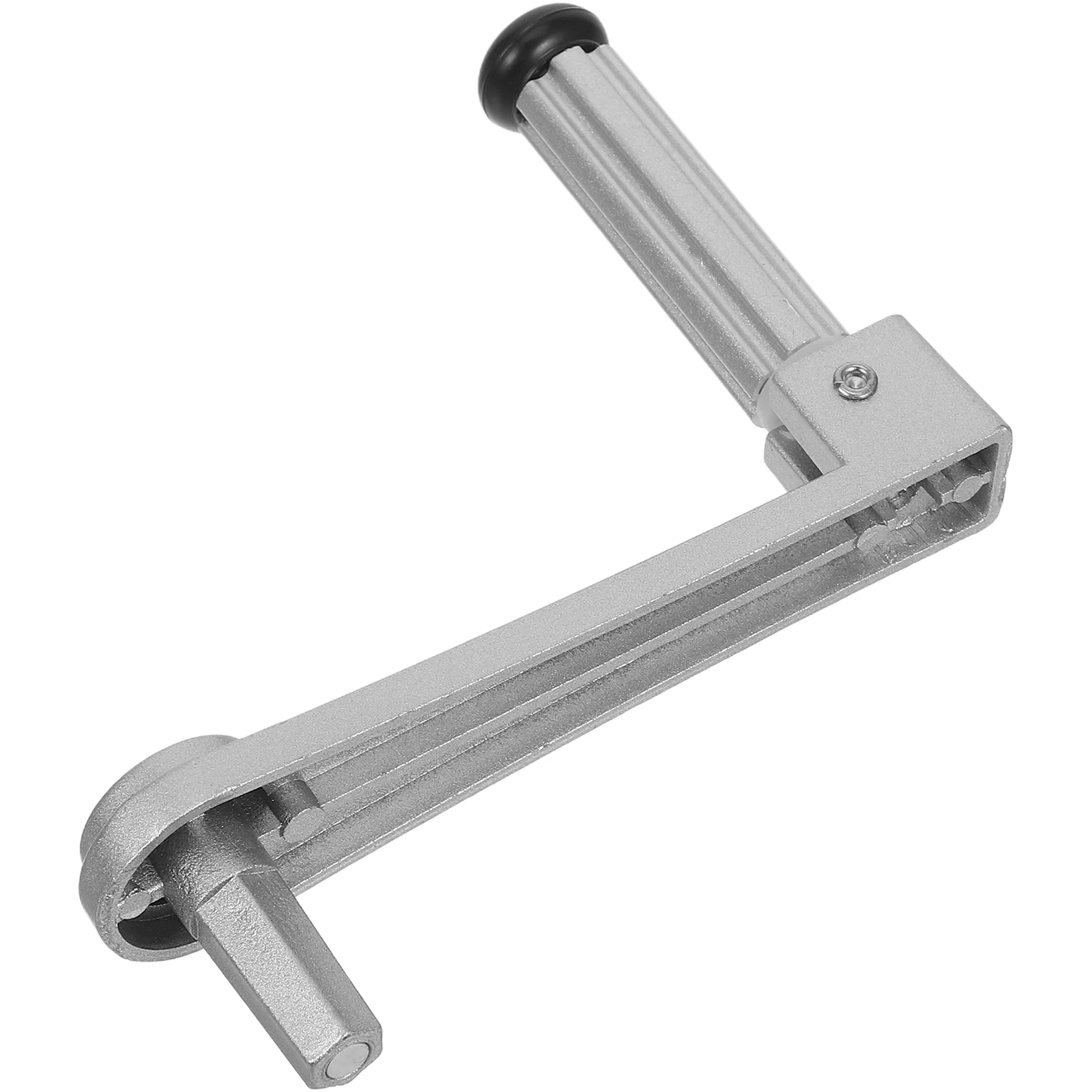 

Clothes Rack Crank Handle Silver Aluminum Alloy Replacement Parts Drying Rack Accessories Universal Compatibility Easy