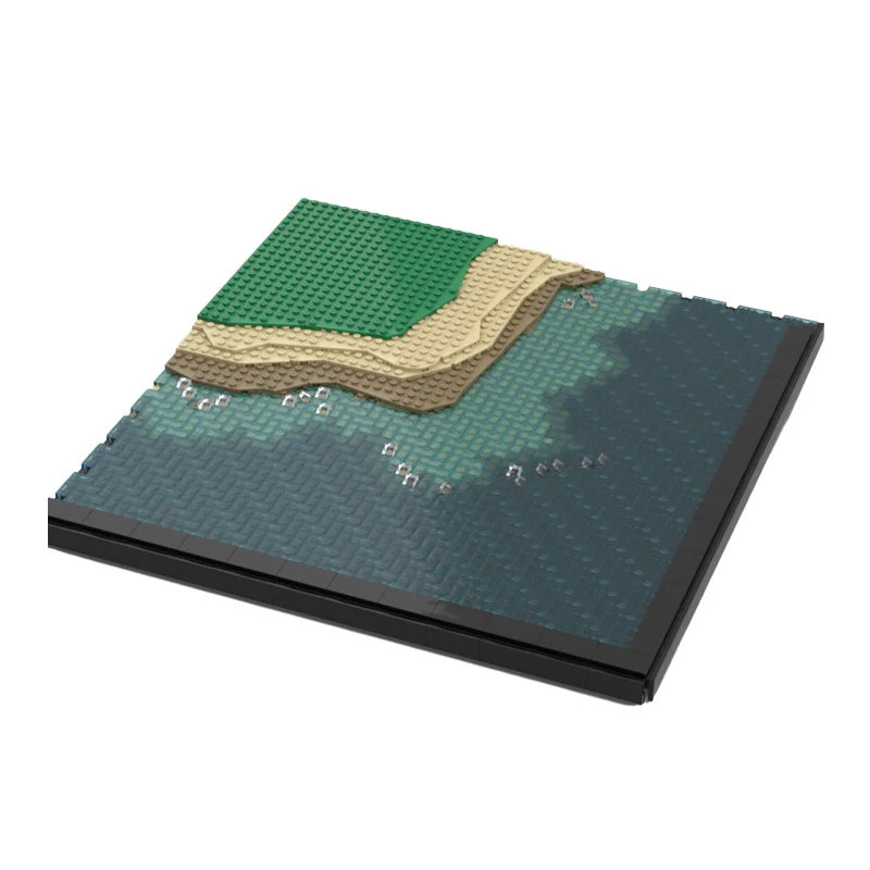 1290 قطعة MOC مدينة شارع فيوز جزيرة بانوراما وحدات اللبنات لتقوم بها بنفسك التعليمية الجمعية مجموعات الالعاب للبنين هدية الكريسماس #4