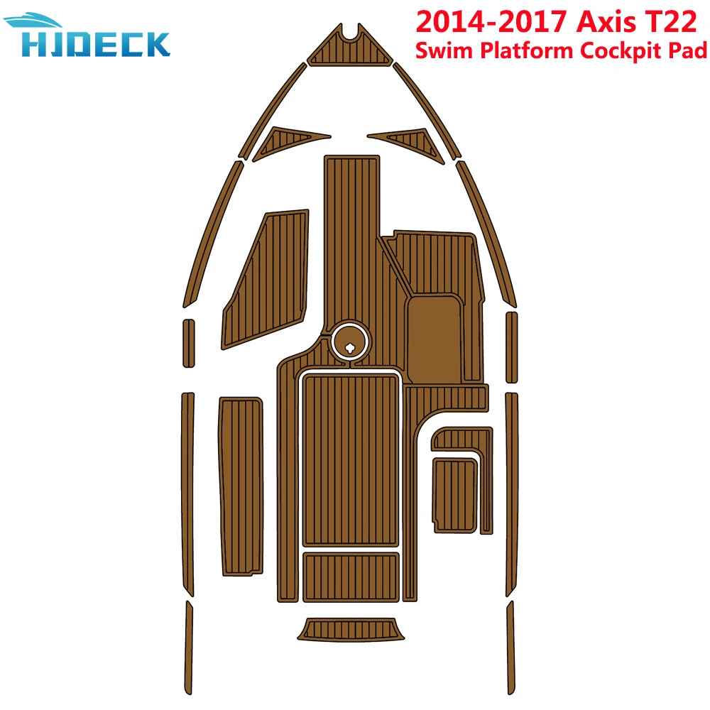 

2014-2017 Axis T22 EVA Foam Sea Deck Mat Swim Platform Cockpit Pad Boat Accessories Marine Deluxe Flooring Customizable