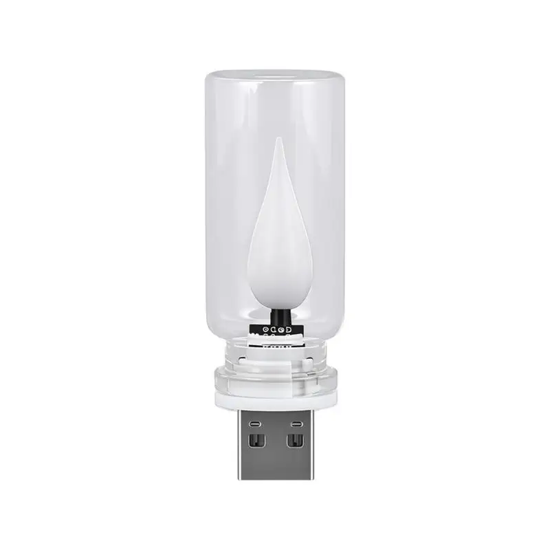 31BC USB Car Mood Light USB-A Powered Mini Interior Accent Lamp, Small Clear Cabin Decor Light for Daily Commute Use