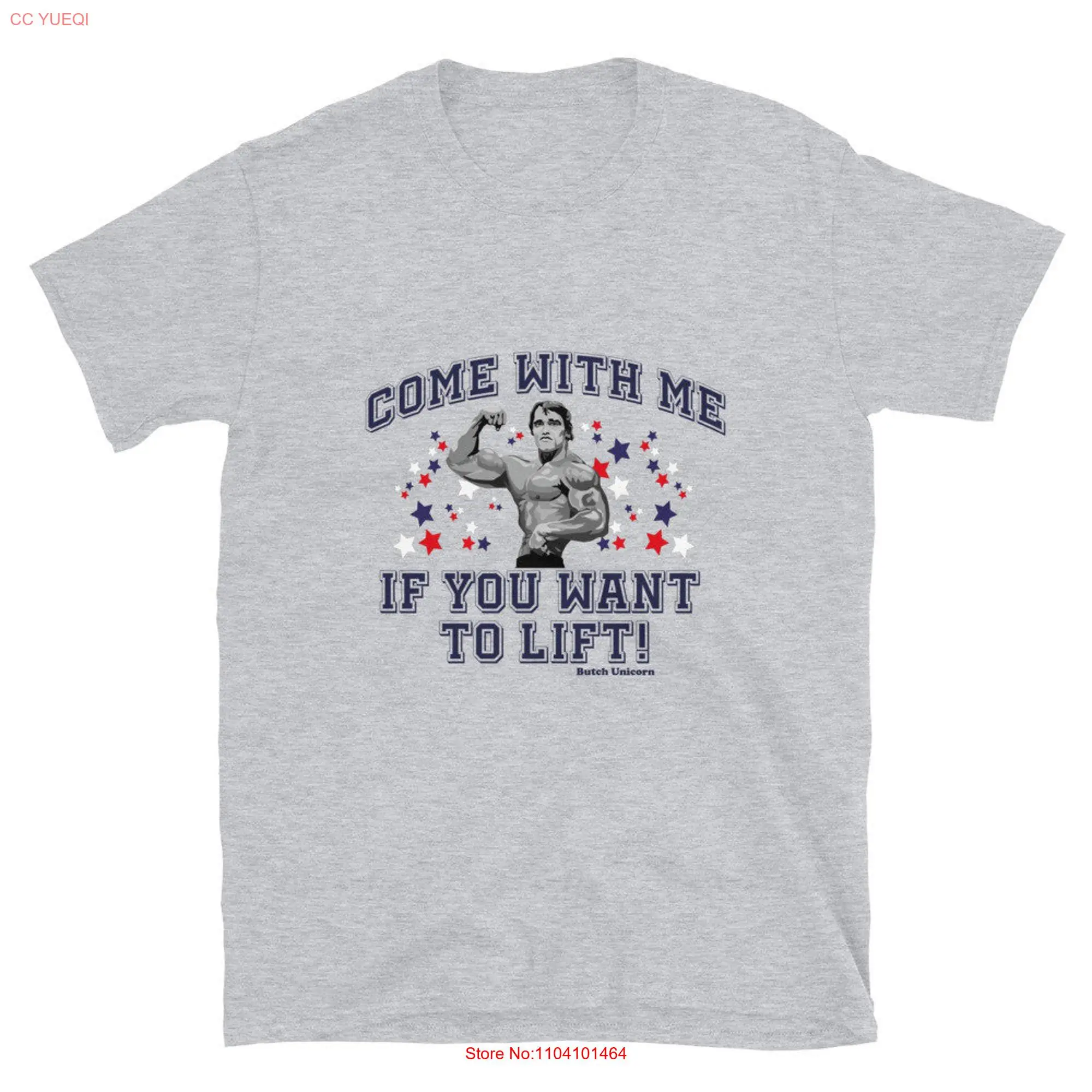 

Come With Me Gym T shirt long or short sleeves