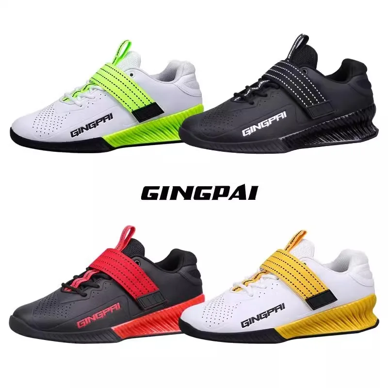 New Men's Training Squat Weightlifting Shoes Gym Comfortable Weightlifting Squat Shoes Men's Weightlifting Shoes