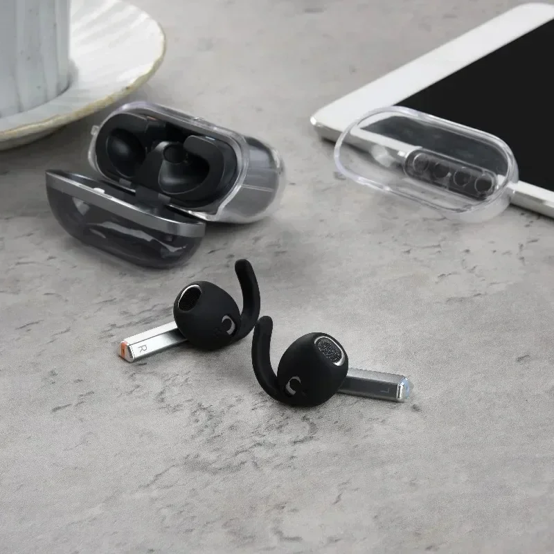 Ear Tips For Samsung Galaxy Buds 3 Bluetooth Earphones with Silicone Sleeves Earbuds Earhook Anti-Slip Headphone Earplug Ear Cap