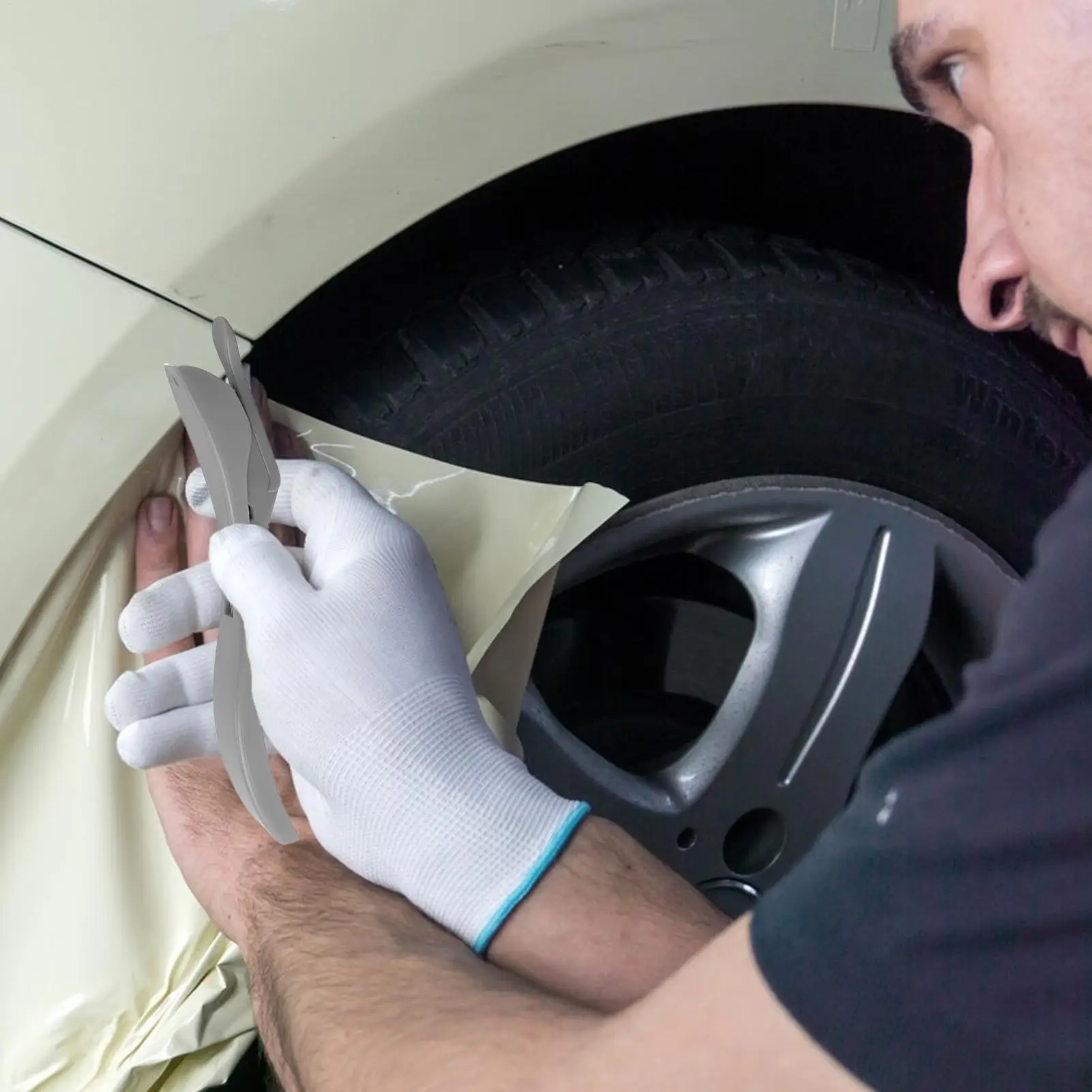 Glasfolie Cutter Auto Window Tint Gereedschap Decal Applicator Voor Motorkap Exterieur Behang Voorruit Boot Wrap