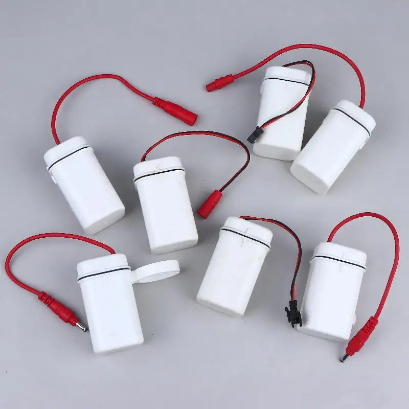 Boîtier de batterie universel pour capteur d'urinoir, vanne de chasse d'eau intelligente pour urinoir, boîtier d'alimentation étanche, 6V avec prise