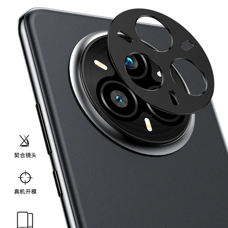For Realme 14 Pro+ Camera Lens Ring Film Aluminum Alloy Metal Rear Camera Protectors Cover For REALME14 Pro 14pro+ 14proplus