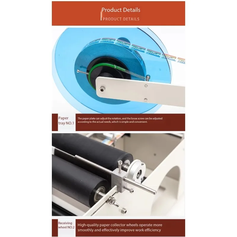 Factory Price MT-501 Semi-auto Flexo Label Printing Machines Label Sewing Machine Manual Bottle Water Bottle Labeling Machine