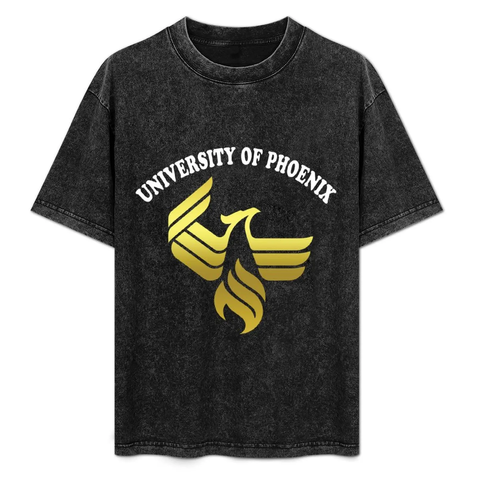 

Official university Of Phoenix Shirt american college T-Shirt Basic Lightweight Short Sleeve Tee