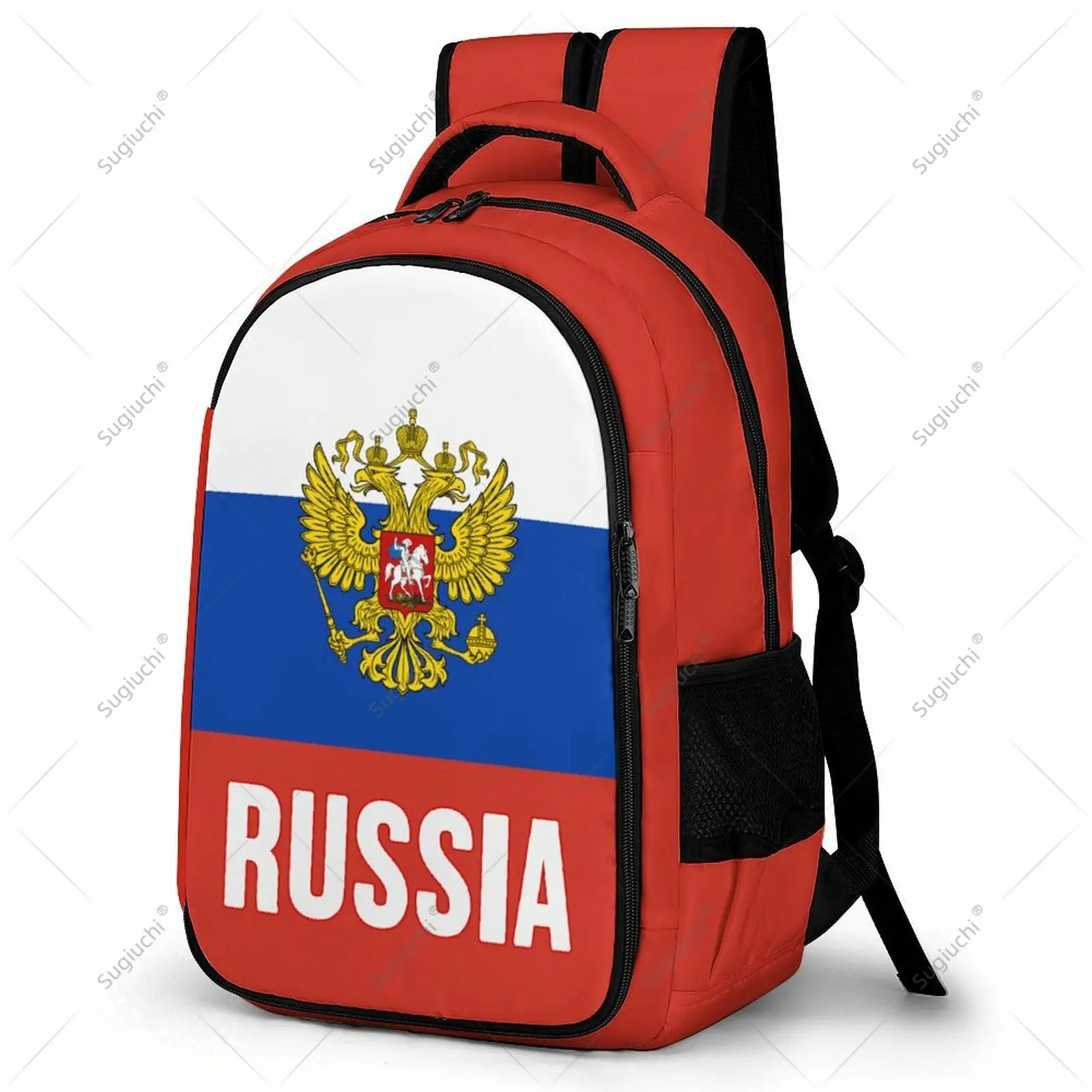 

Backpack Russia Flag Student Schoolbag Smart Business Travel Leisure Backpack Laptop Back Pack Office Work Bag