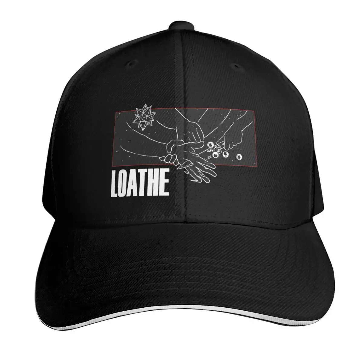 

Loathe band merchandise Baseball Cap Uv Protection Solar Hat hard hat funny hat Girl'S Hats Men's