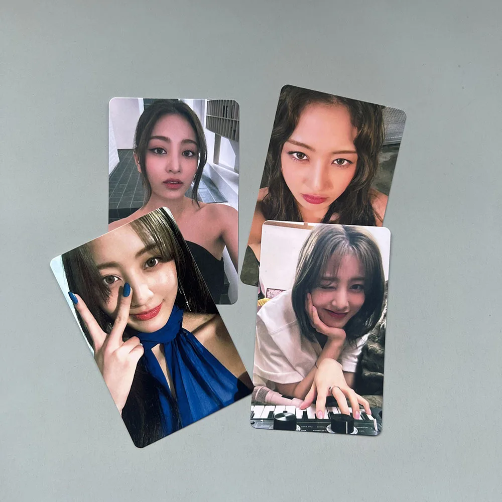 10pcs/set Kpop Idol TWICE Jihyo SOLO Lomo Cards 2023 ZONE Photocards Photo Card Postcard for Fans Collection