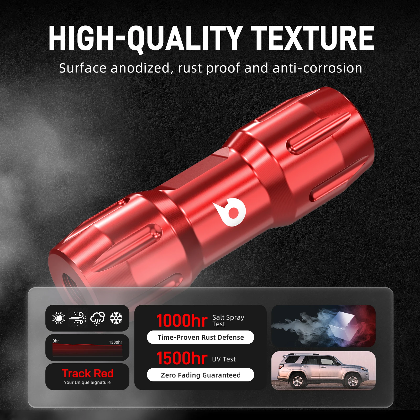 Kit de liaison de barre stabilisatrice avant en aluminium, pour Toyota 4Runner 2003-2024 FJ Cruiser 2007-2014, remplacer 48810-60040, 48820-60050