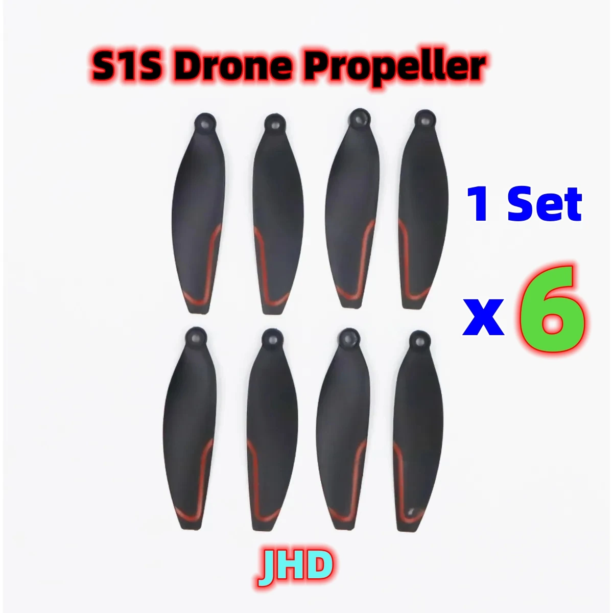 JHD Original S1S Drone Propellers With Screwed Spare Part S1S Mini Paddles Drone Replacement Accessories Parts S1S Blade