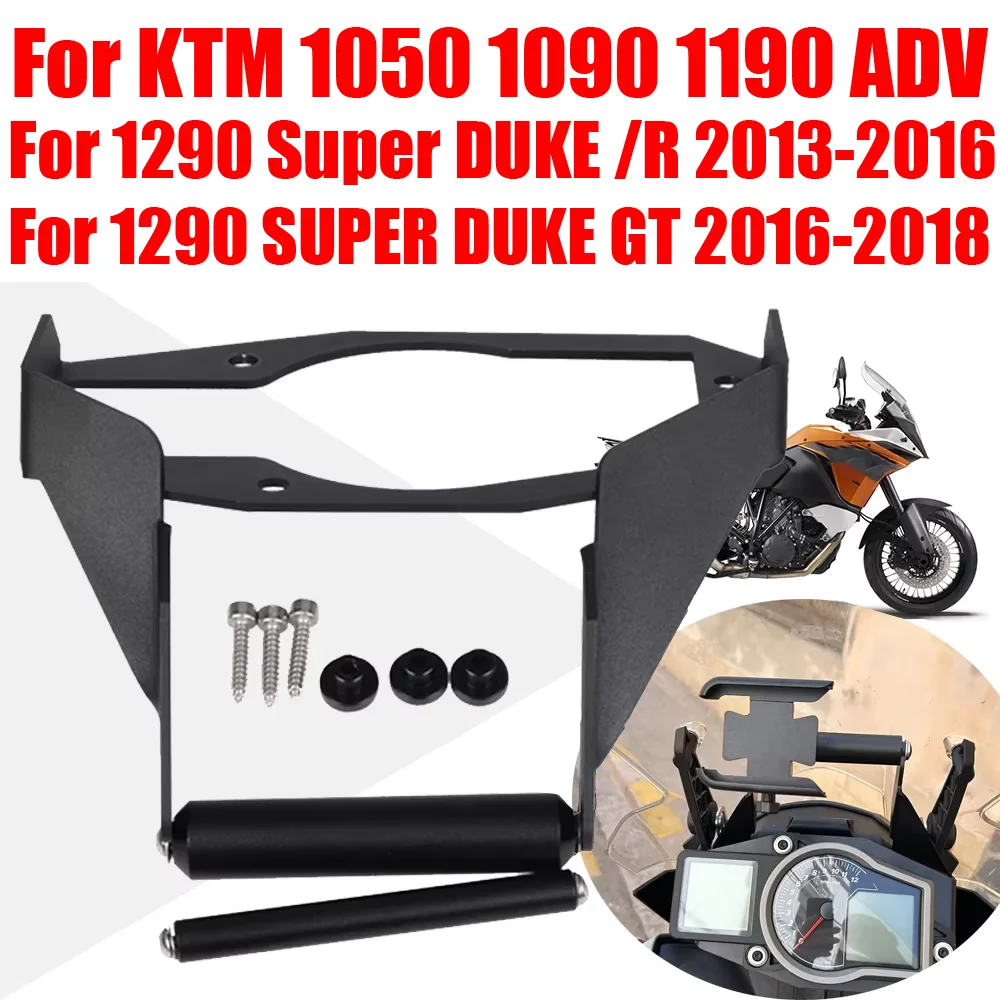 Do motocykli KTM 1050 1090 1190 Adventure ADV 1290 Super DUKE GT 1290R Uchwyt stojaka na telefon Wspornik nawigacji GPS Uchwyt do montażu