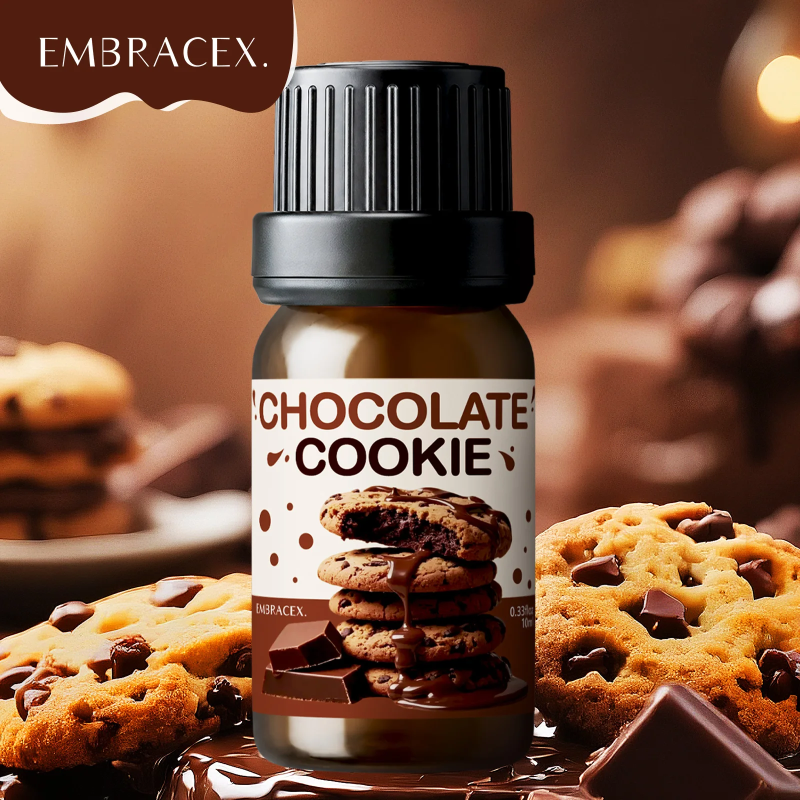 10ml Chocolate Cookie Fragrance Oils Sweet Scent Oil Of Humidifier Diffuser Fragrance For Home Car Air Freshener Gift For Friend