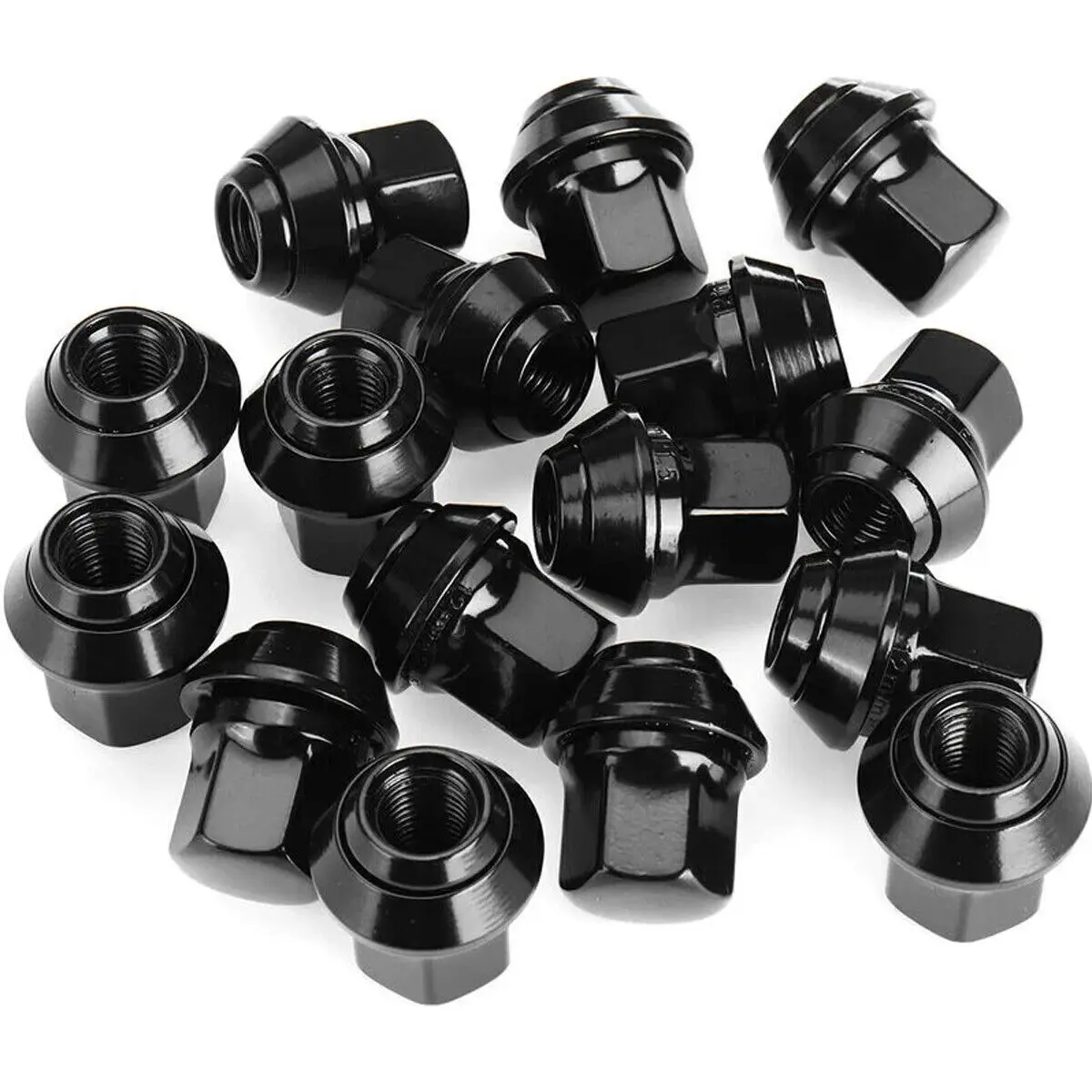 20Pc ALLOY WHEEL NUTS FOR FORD FOCUS MK1 MK2 MK3 ST M12 X 1.5 19MM BOLT LUG STUD