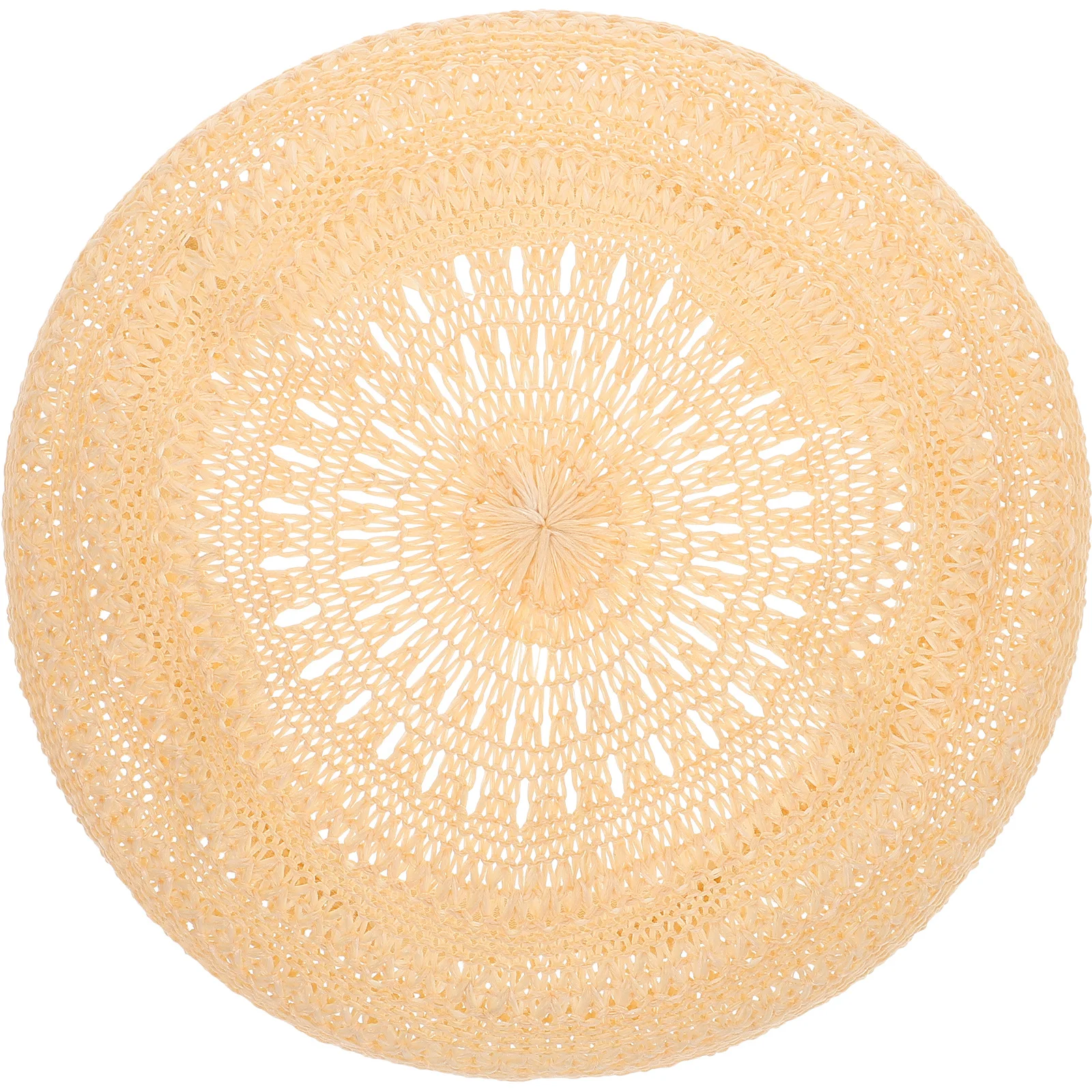 

Fashion Cotton Linen Beret Hat Summer Travel Woven Casual Vintage Spring Art Hat Khaki Comfortable Outdoor Daily Wear Gift For