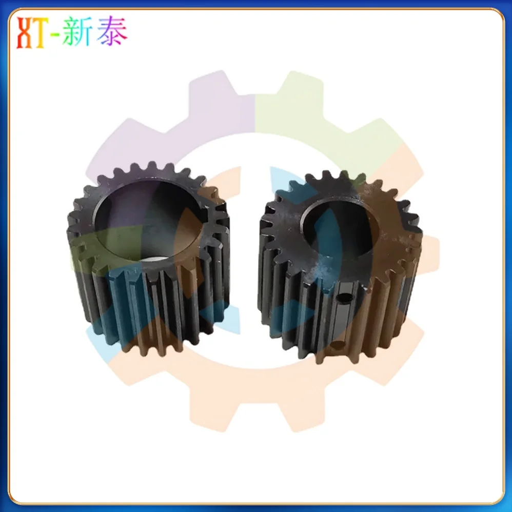 Best Quality Black SM102 inverted Teeth Row Gear With Hole