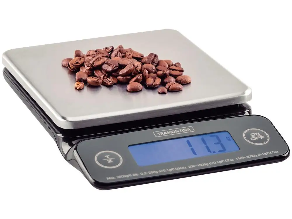 Balança de Cozinha Digital Tramontina  3kg Inox Adatto 61101050