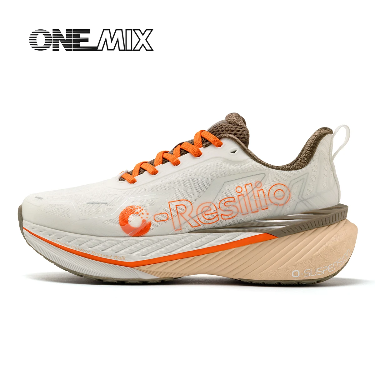 

ONEMIX autumn ption Lightweight Outdoor Running Shoes Men Women Stable Cushioning Sporty Bounce-resistant Walking Shoes