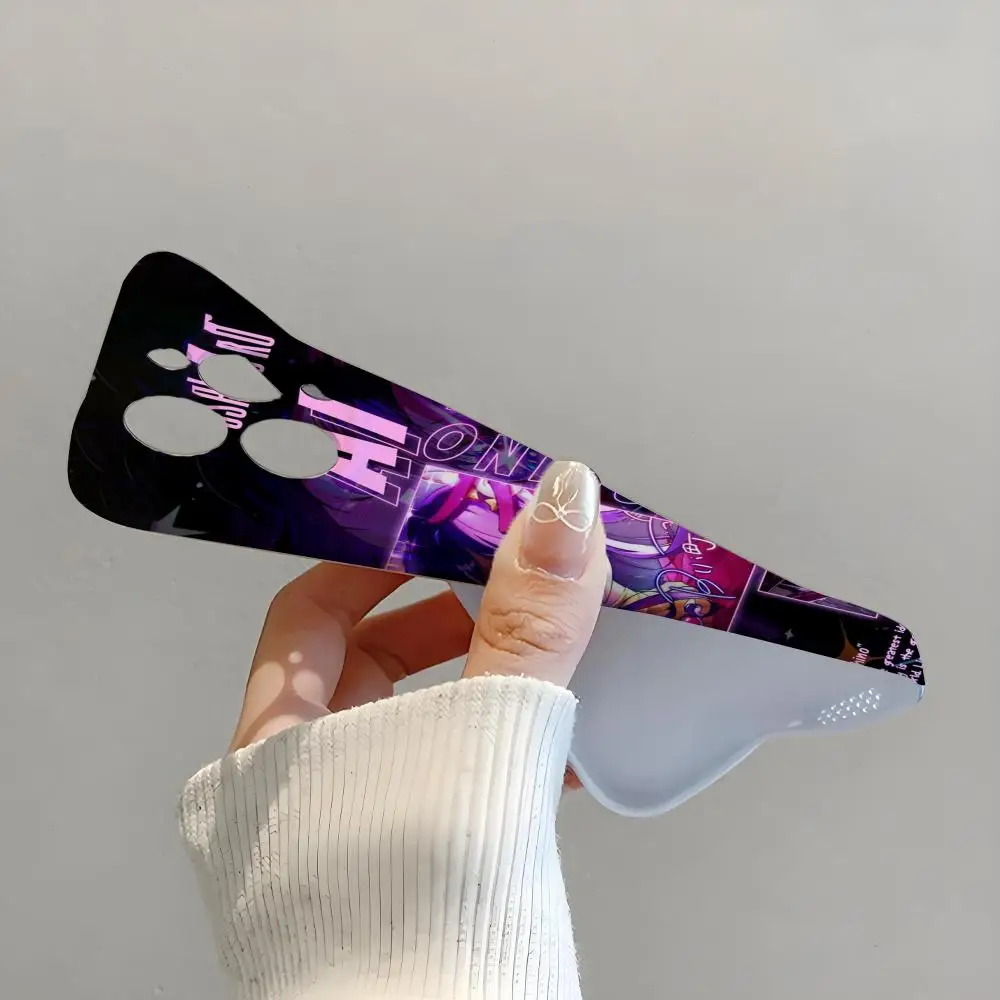 أنيمي أوشي نو كو قضية الهاتف آيفون 17 16 15 14 13 12 11 برو ماكس X XR XS ماكس 7 8 زائد لامعة فيلم الصلب غطاء الكمبيوتر