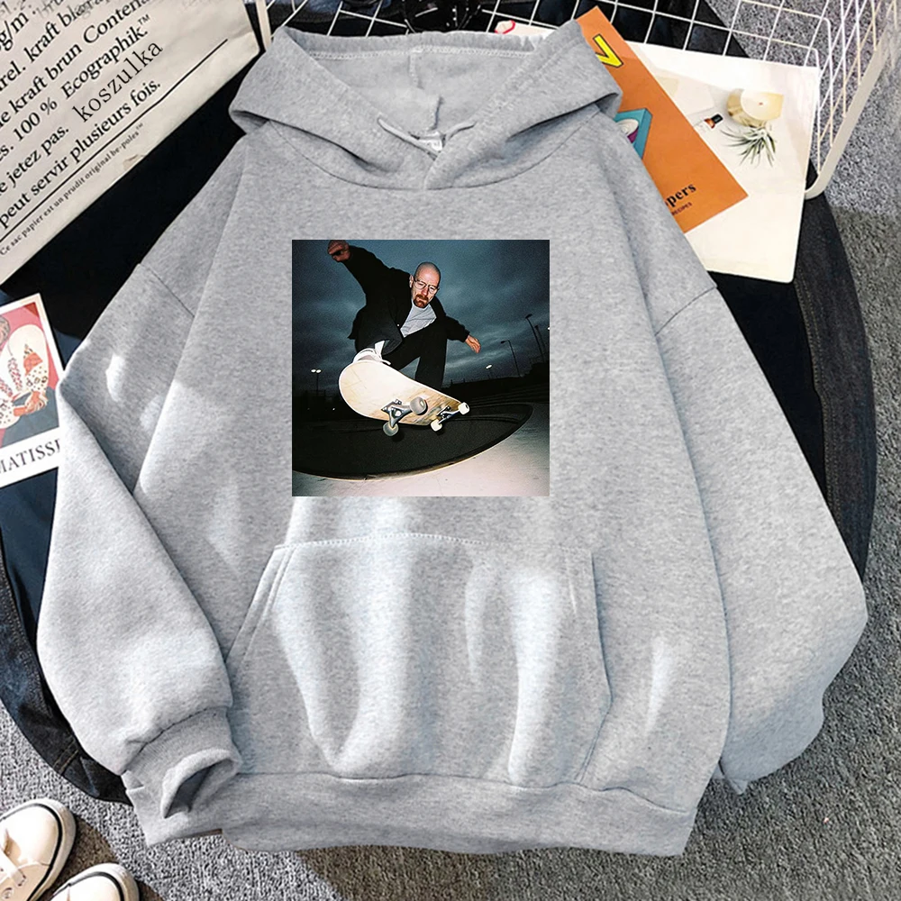 Breaking Bad Heisenberg Hoodie Retro Women Hoodies Aesthetic Autumn Winter Clothes for Day Gifts Pullover Sweatshirt Vintage