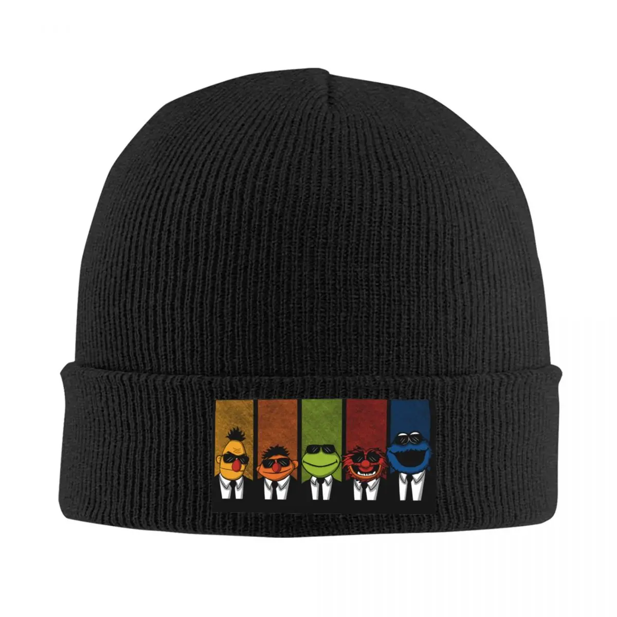 Custom Reservoir Muppets Skullies Beanies Caps Unisex Winter Warm Knit Hat Adult Anime Cartoon Bonnet Hats Outdoor Ski Cap