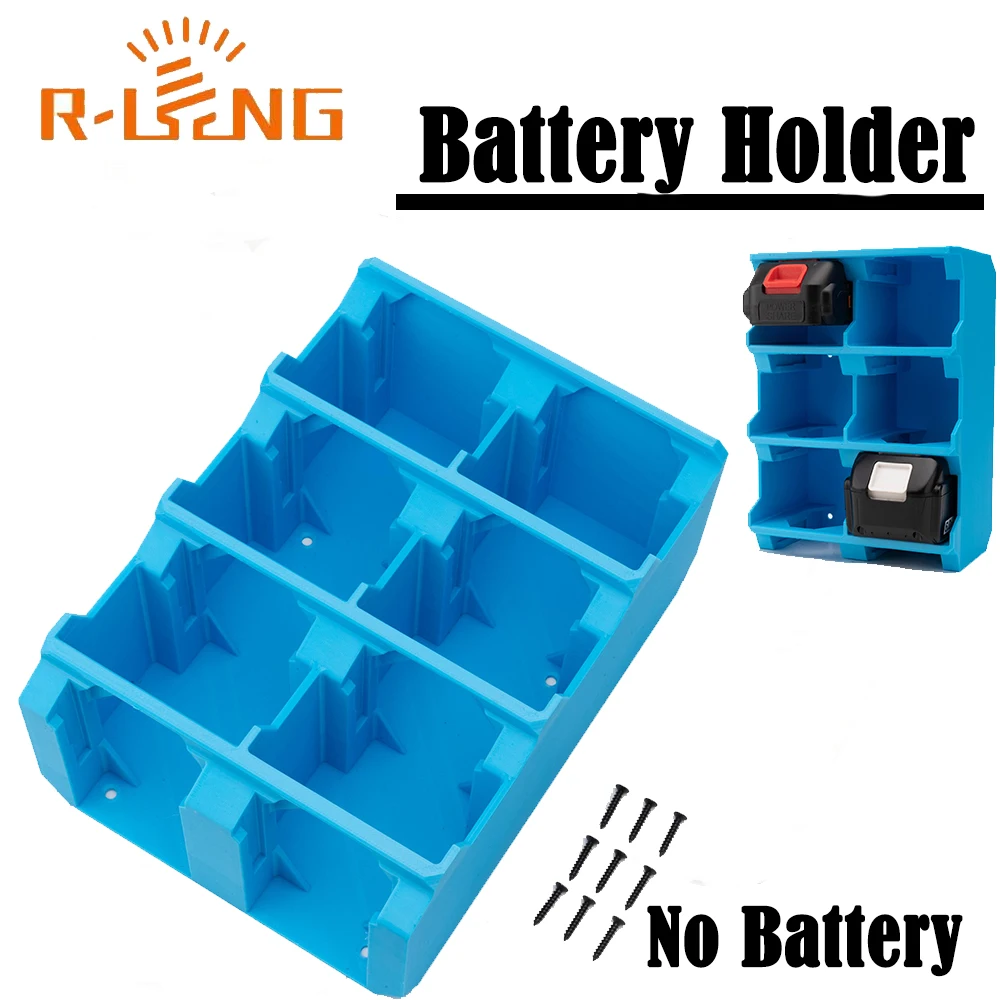 

Держатель для литиевых аккумуляторов Makita 18V LXT BL1830, настенный органайзер для хранения батарей для мастерской и гаража