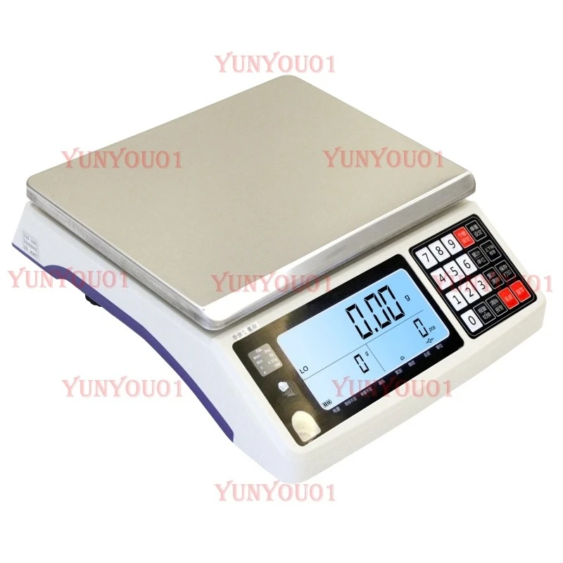 High precision electronic counting table scale 0.1g precision electronic table scale industrial electronic scale gram