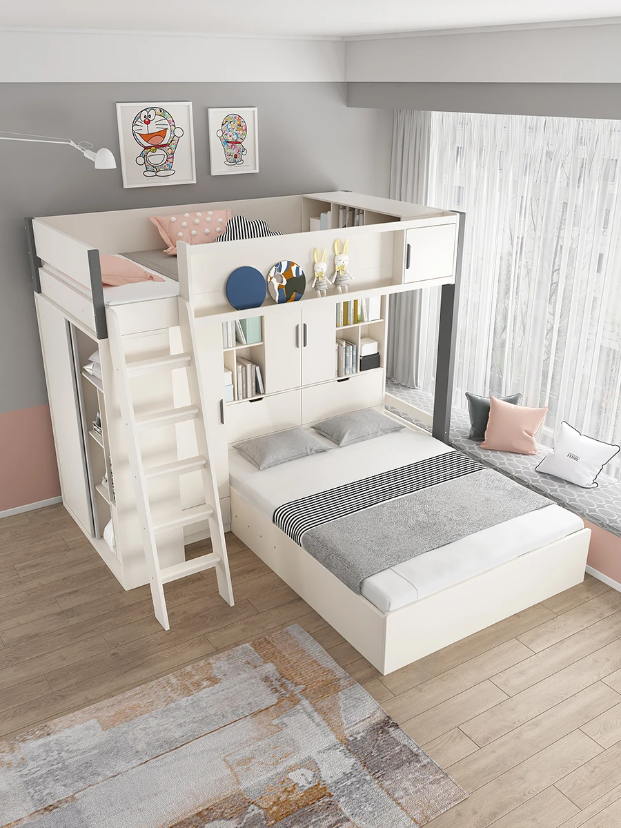 

Bunk Two-layer dislocated bunk Double bed Children's bed