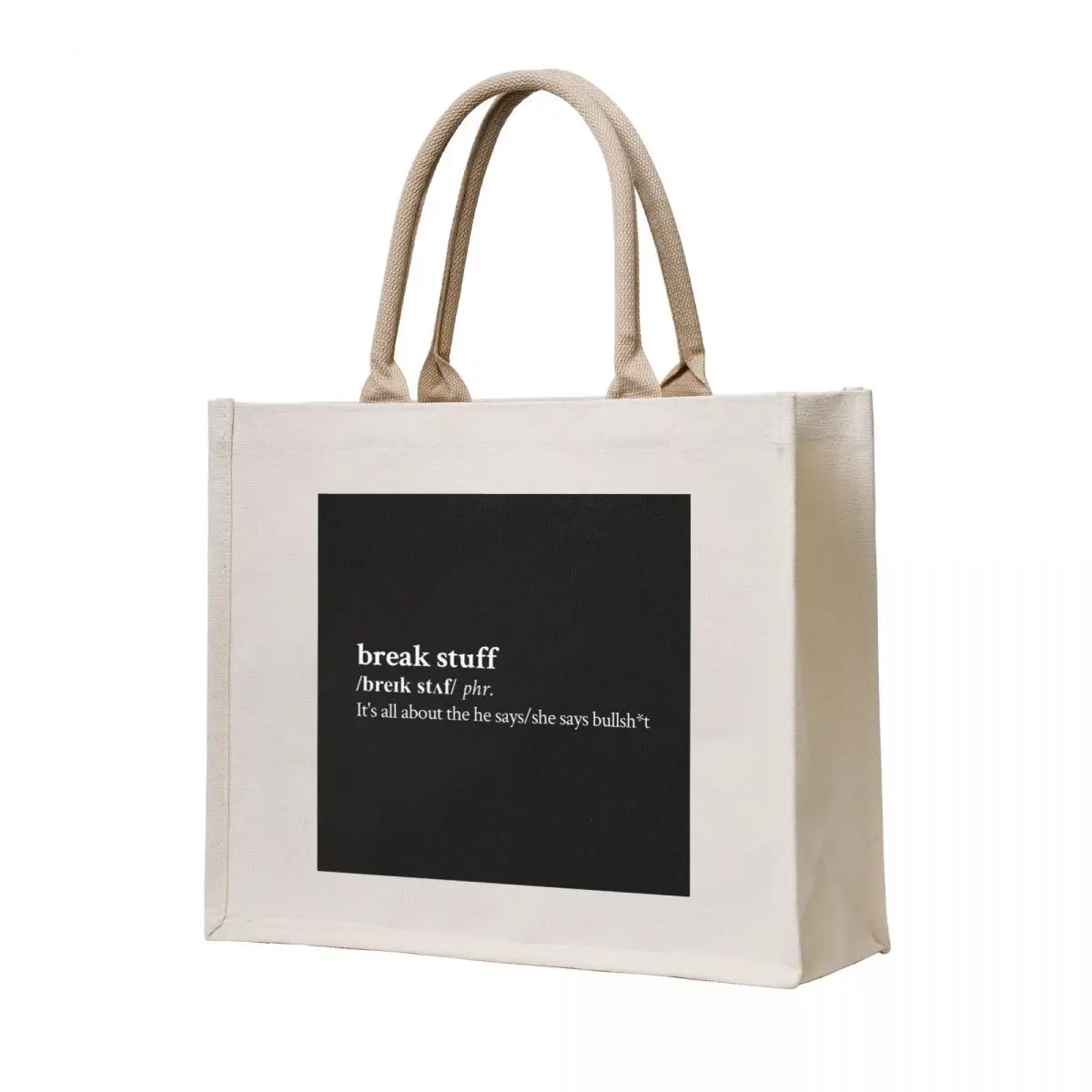 

Limp Bizkit Aesthetic Quote Lyrics Rock Black Tote Bag tote bag women Shopper Shopper bag shopper women