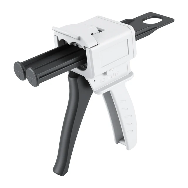 Pistolet dozujący 50 ml, pistolet do kleju epoksydowego 1:1/2:1 pistolet dozujący mieszany dwukomponentowy pistolet do kleju AB