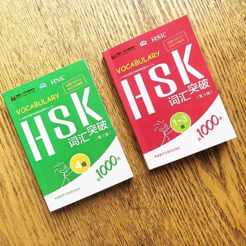 HSK 3.0 Vocabulary Breakthrough Levels 1‑3 4 HSK Vocabulary Handbook for International Chinese Education Mandarin Study Book
