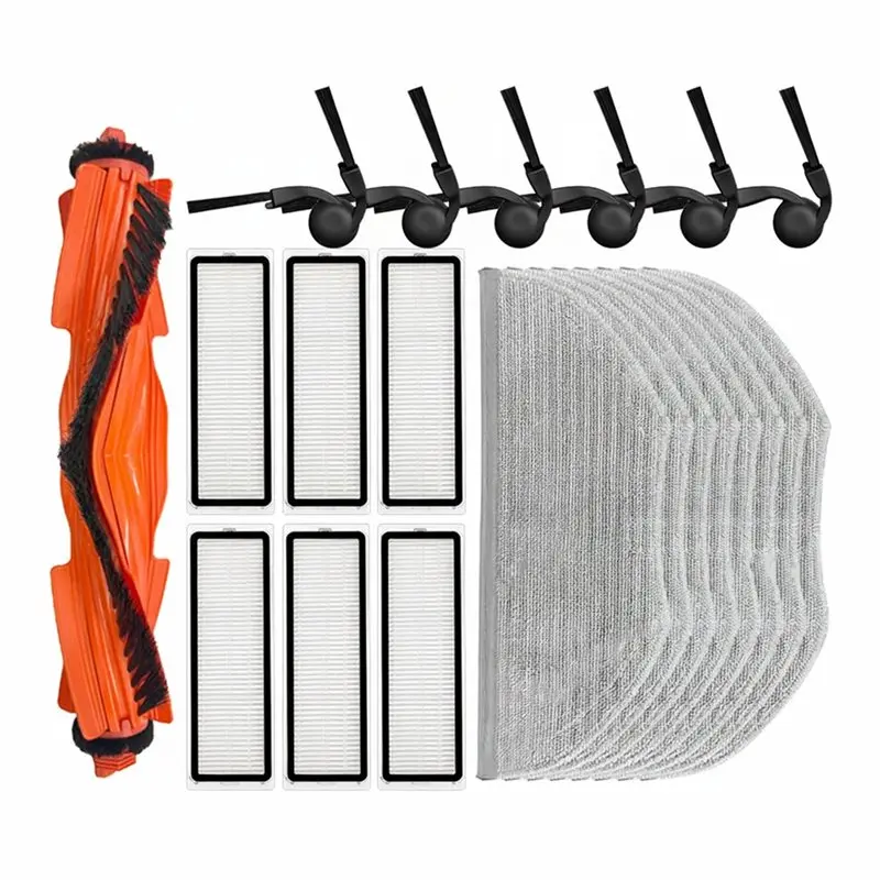 

Y59A For Robot Vacuum S40/OV81 Accessories Replacement Parts Main Side Brush HEPA Filter Mop Cloth