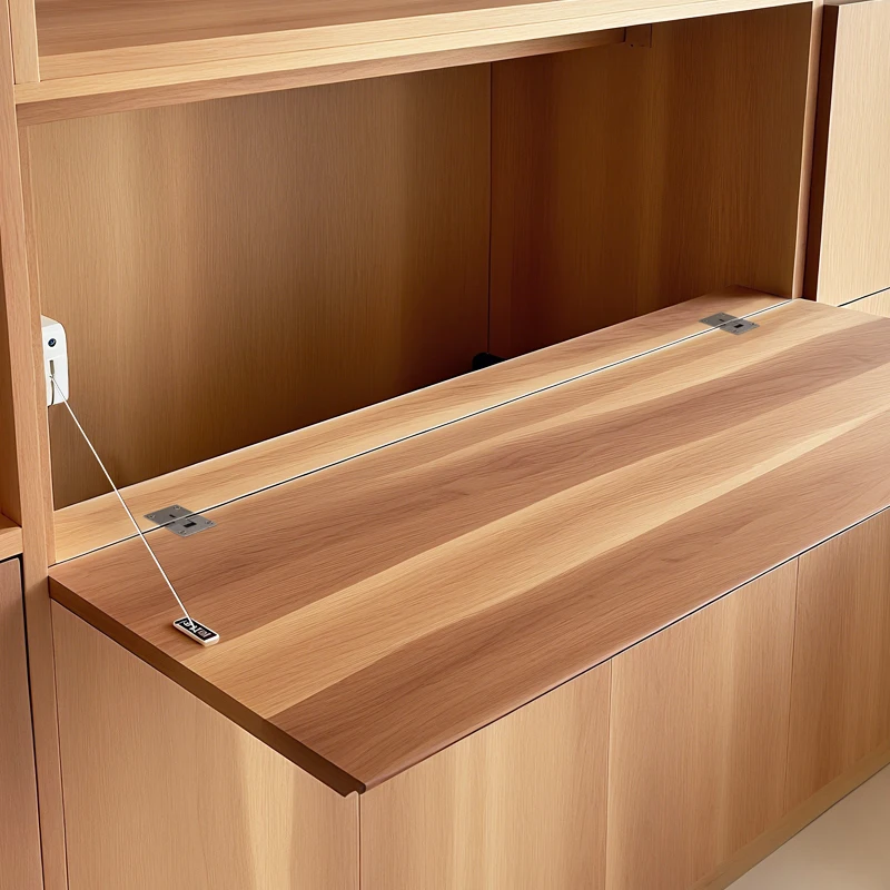 SSOUIM 90 Degree Hidden Hinge For Flip Down Door With Square Base Plate Cabinet Cup Hinge For Table Top Installation