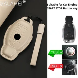 Car Key Case Cover Holder Shell Bag For Mercedes Benz A B C S Class AMG GLA CLA GLC W176 W221 W204 W205 Keychain Accessories
