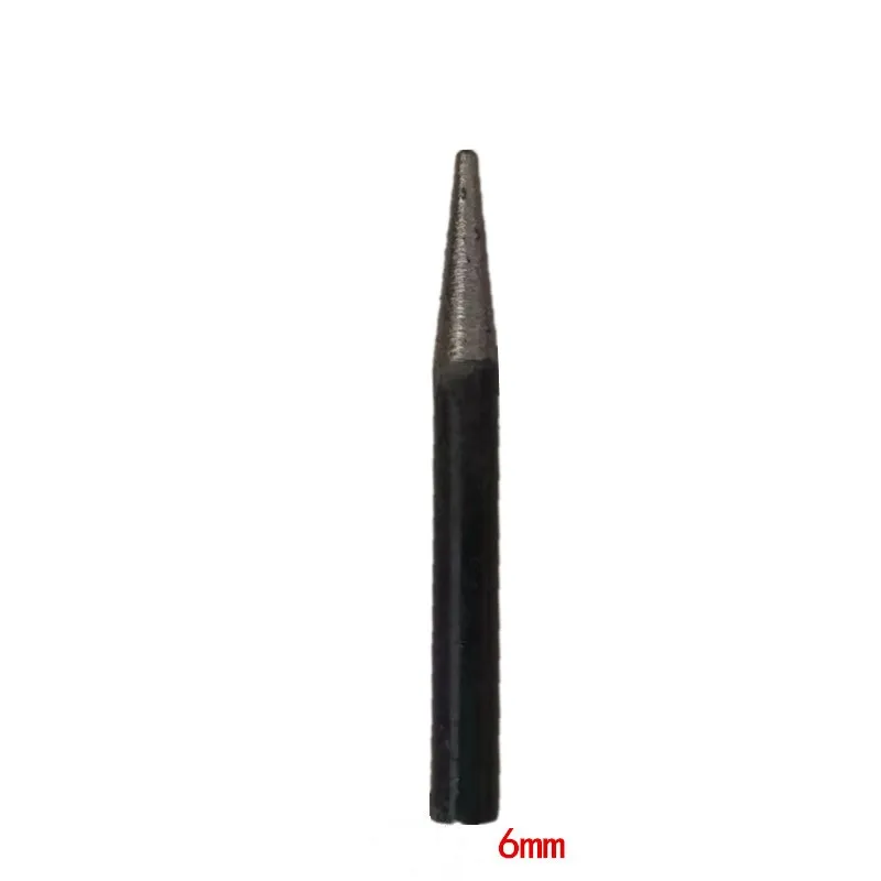 Gesinterte diamant montierte Punkts tein schleif bohrer Bohrer kopf Gravur zubehörset zum Schnitzen von Lapidar werkzeugen 6mm Schaft – Detail 7