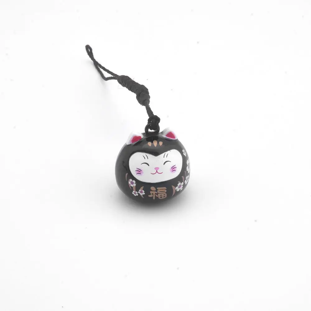 

Trinkets Keychain Pendant Keyring Cartoon Phone Pendant Maneki Neko Mobile Phone Strap Phone Charm Japanese Lucky Cat Keychain