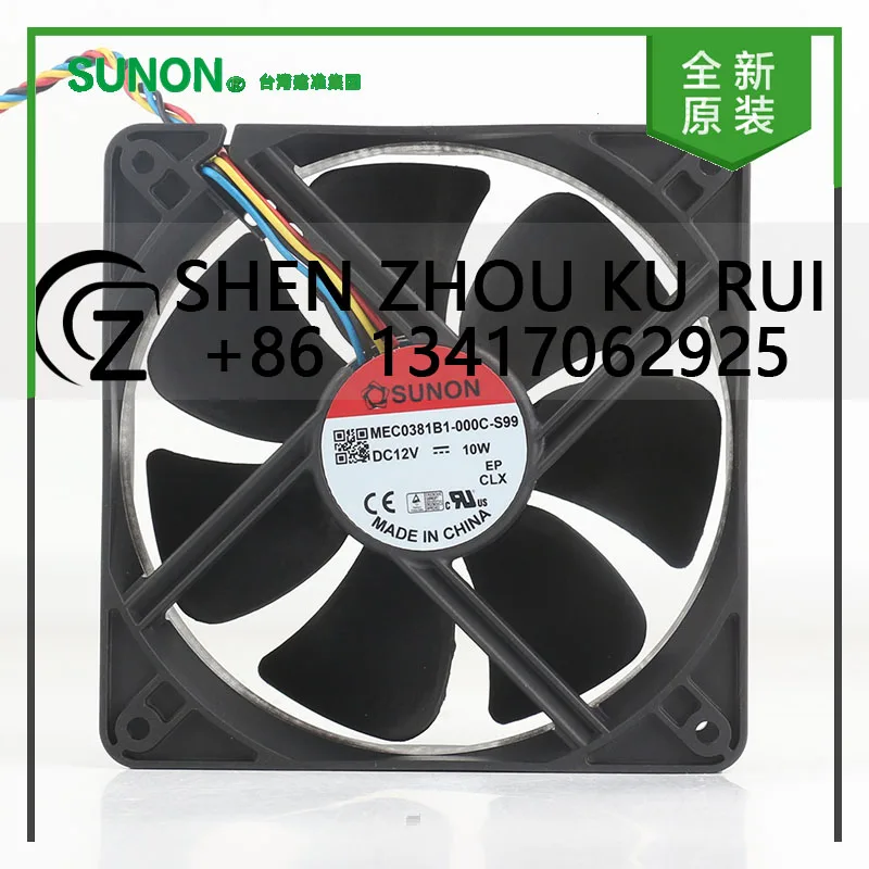 

Новый преобразователь частоты Sunon 5 В 24 В 48 В постоянного тока 12 В 10 Вт 12038 с подшипником 2/4-проводной вентилятор охлаждения MEC0381101-000C-S99/MEC0381V1-000C-A99