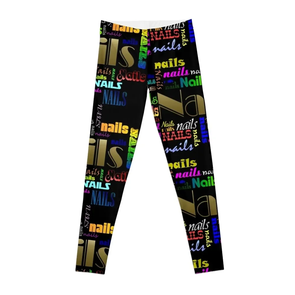 

Nail Crazy Leggings Sports pants woman sport legging Tight fitting woman Womens Leggings