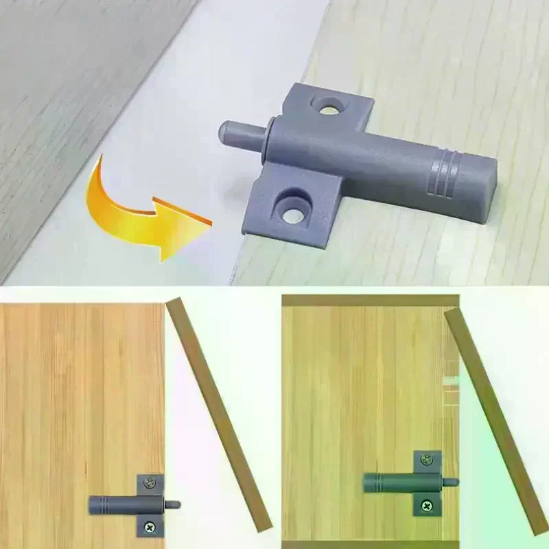 10PCS Gray White Kitchen Cabinet Door Stop Drawer Soft Quiet Close Closer Damper Buffers For Furniture Hardware